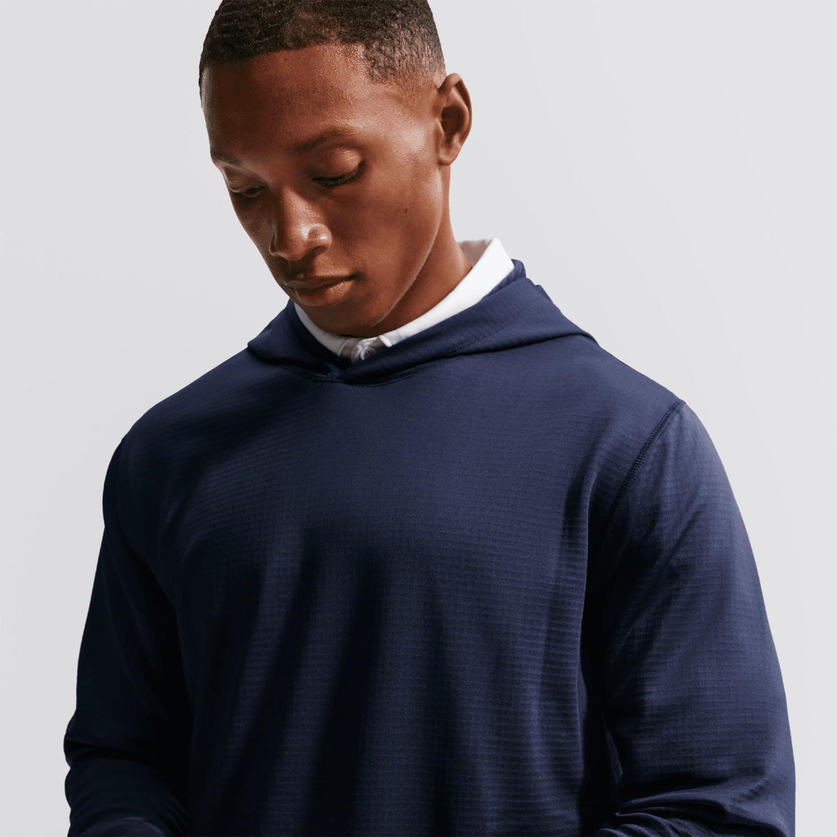 Velocity Therma-FIT Hoodie College Navy/White