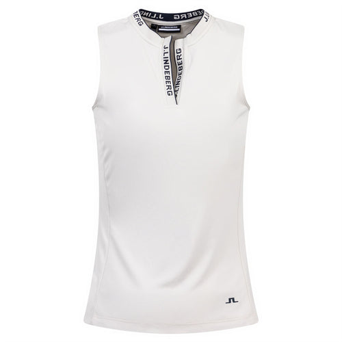 Womens Leya Sleeveless Top Moonbeam - AW24