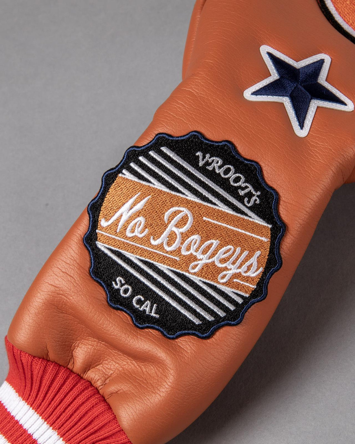 The Point Fairway Headcover Laguna Orange