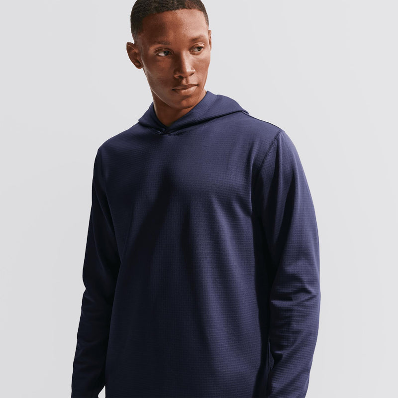 Velocity Therma-FIT Hoodie College Navy/White