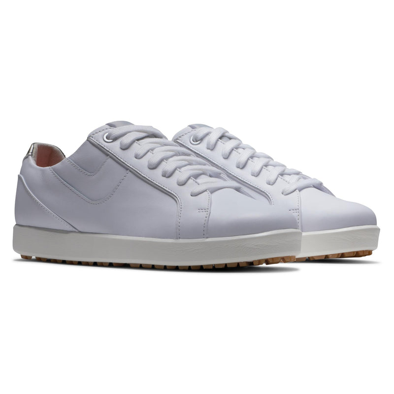 Womens Links Spikeless Golf Shoe White