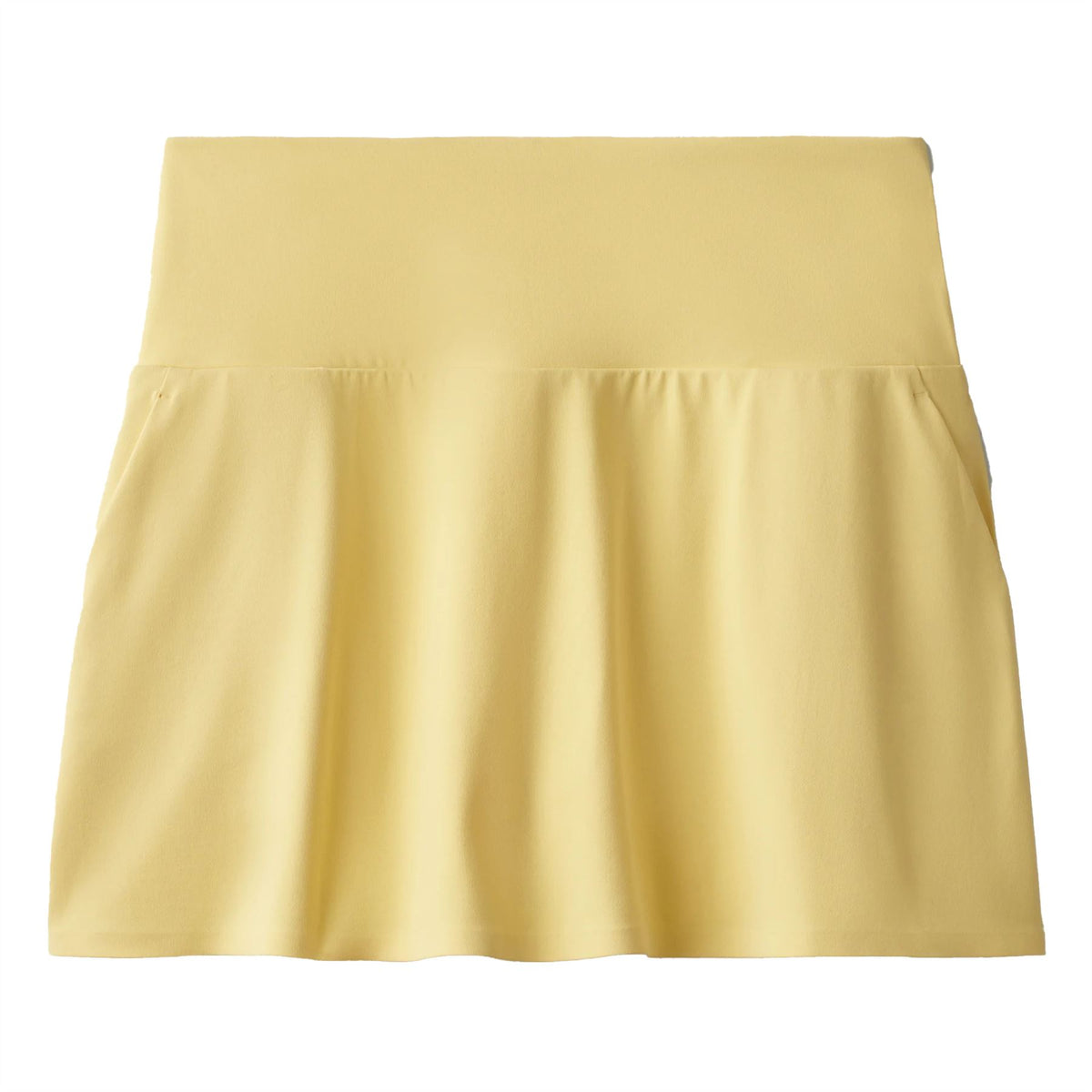 Womens Course to Court 14 Inch Sport Skort Yellow Dawn