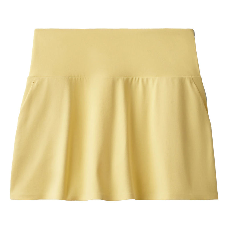 Womens Course to Court 14 Inch Sport Skort Yellow Dawn
