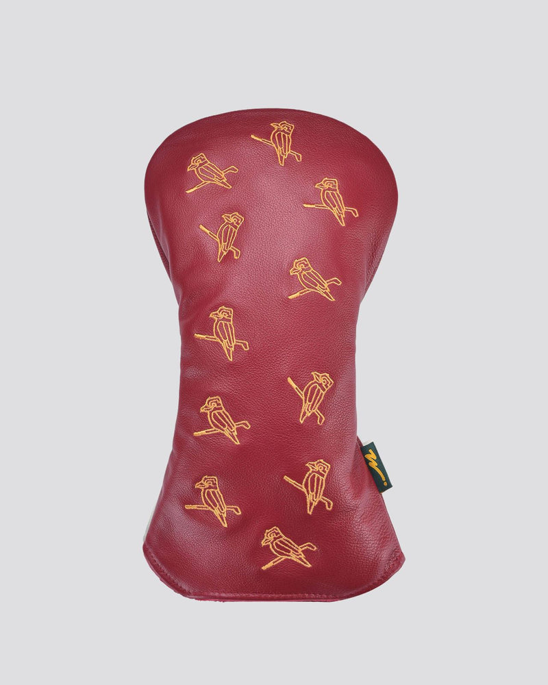 Dancing Kooka Leather Driver Cover