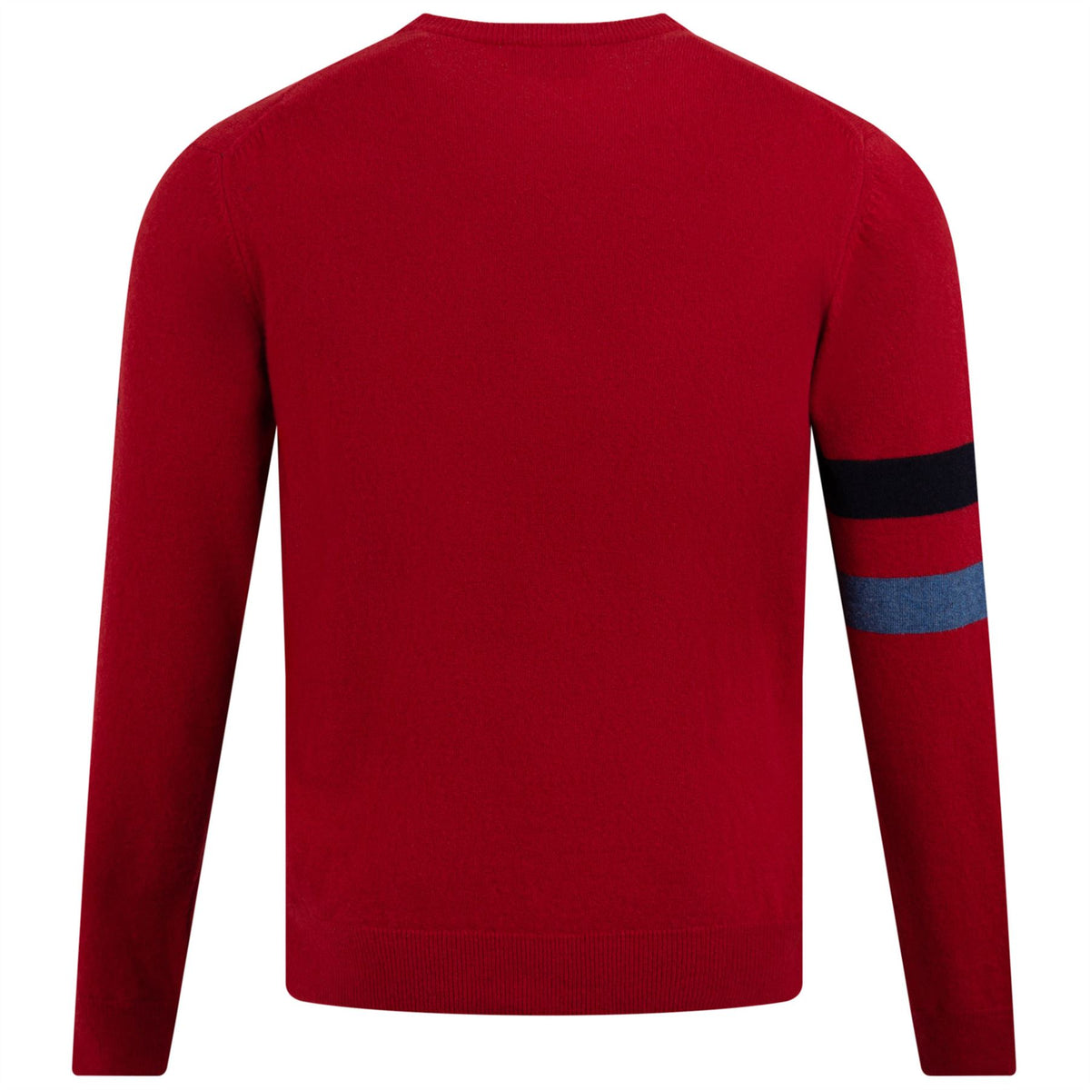 Geometric George Intarsia Knit Red