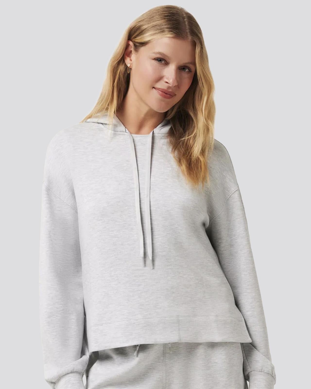 Womens Skyloft Soft Hoodie Heather Light Gray