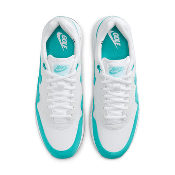 Nike Air Max 1 '86 OG Golf Shoes Turquoise/White | TRENDYGOLFUSA.COM
