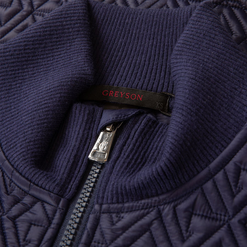 Womens Leland Hybrid Jacket Maltese Blue