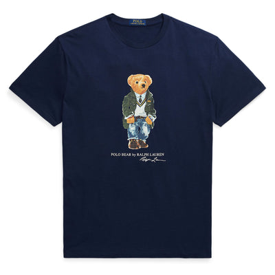 Heritage Bear T-Shirt Newport Navy - SS24