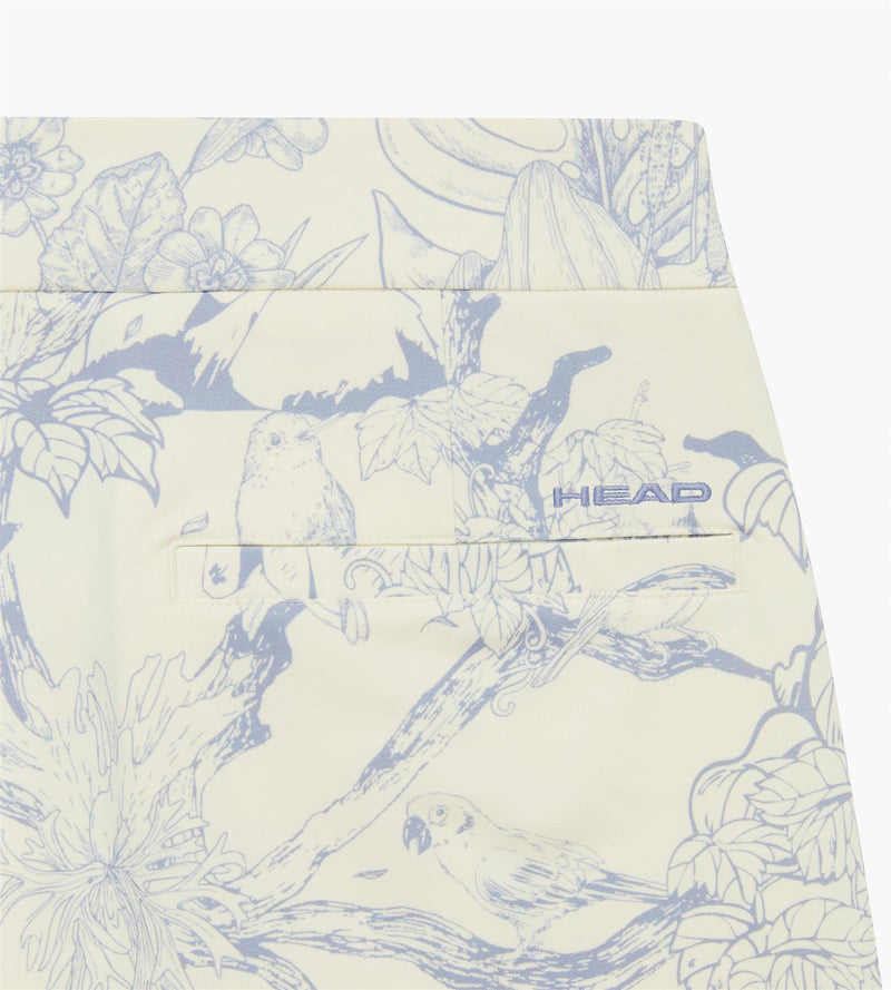 Womens Signature Skort Cream/Blue/Forest