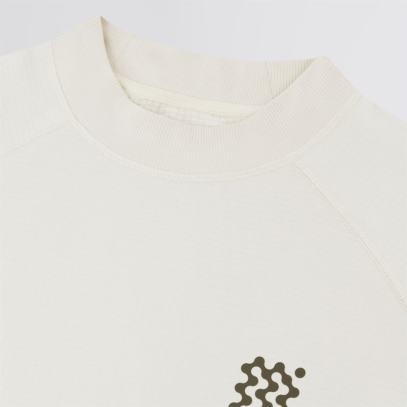 Long-Sleeve Fleece Base Layer Ivory