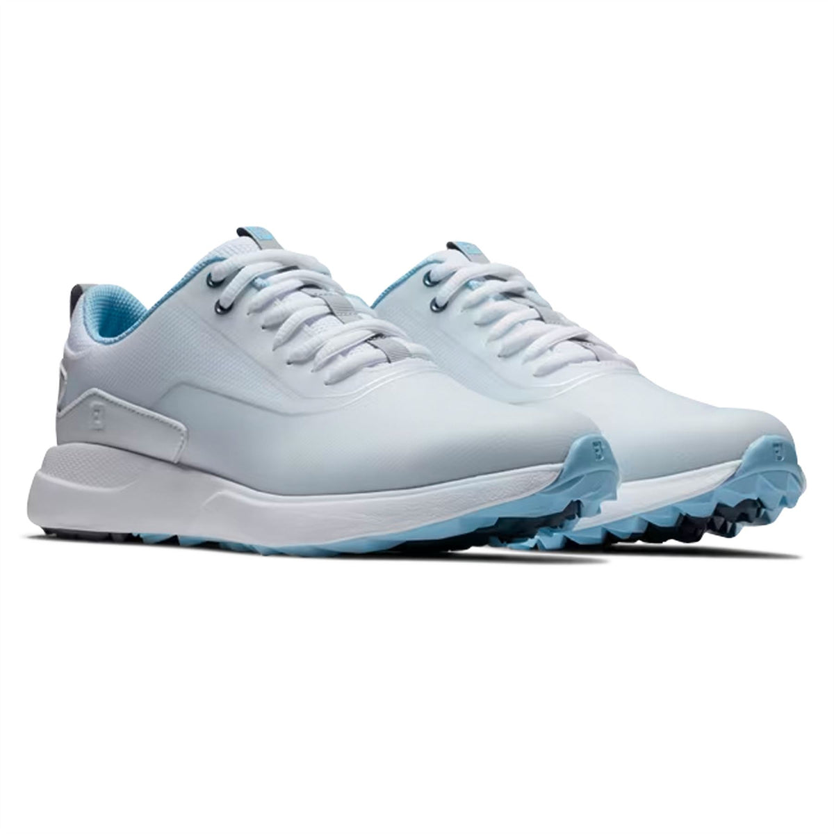 Womens Performa Spikeless Golf Shoe White/Light Blue