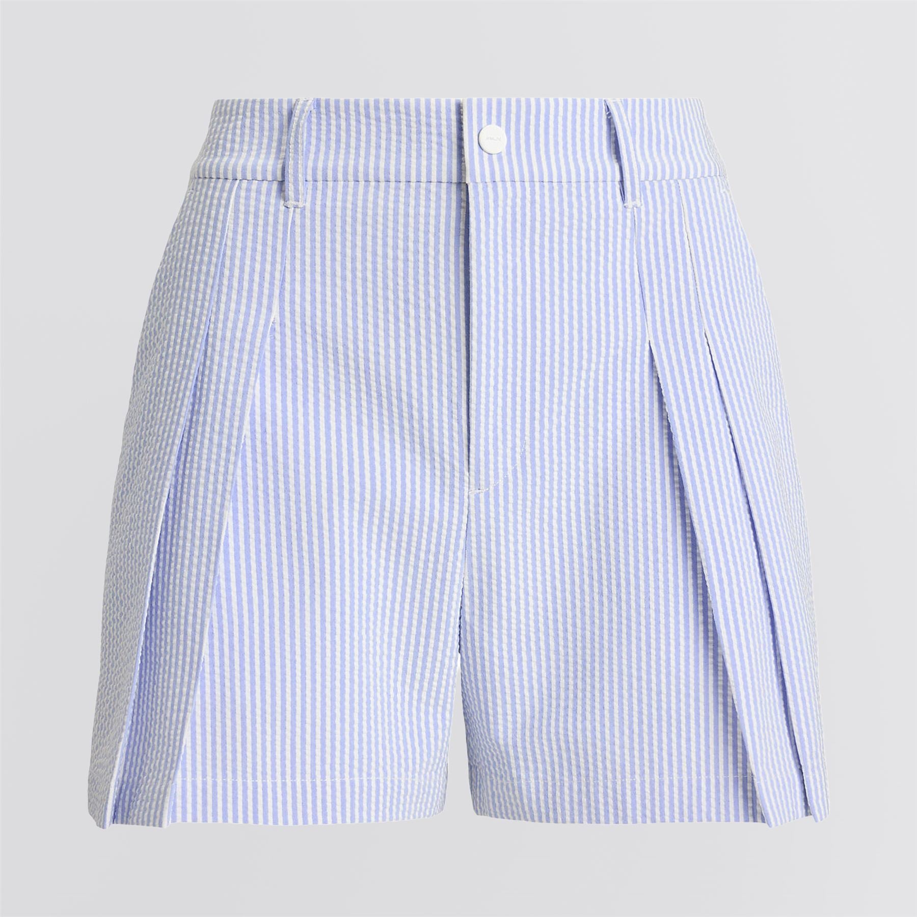 Ralph Lauren RLX Women's Seersucker Pleated Shorts White
