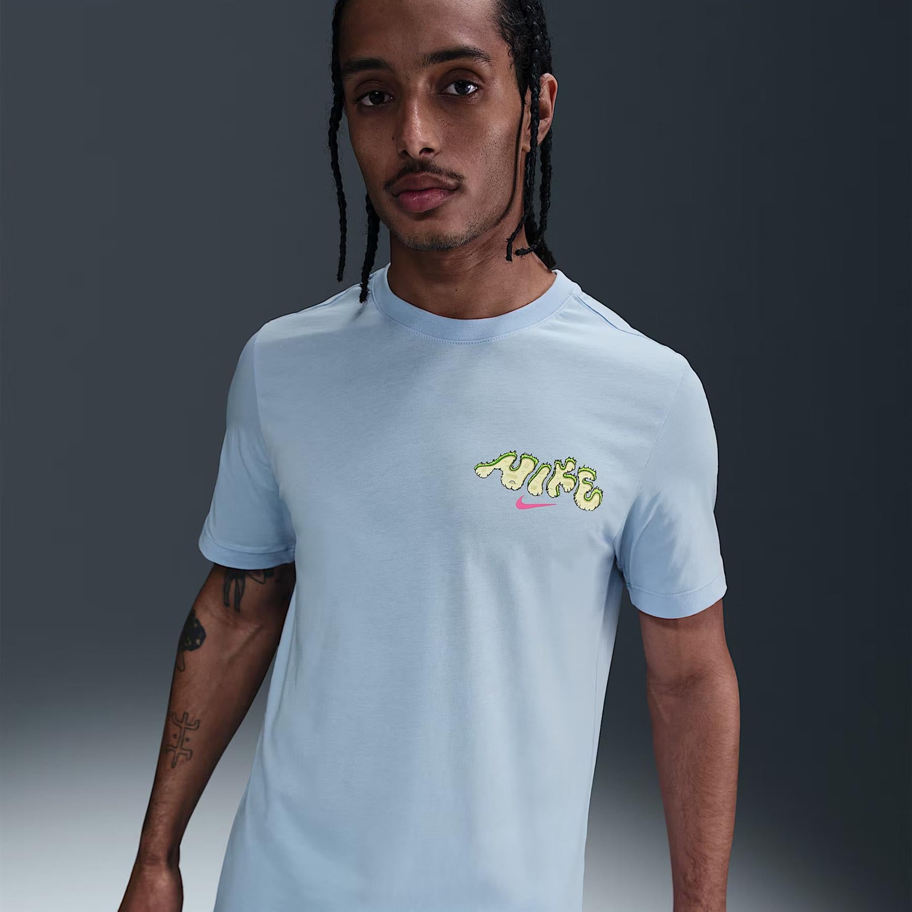 Golf Graphic 1 Cotton Tee Psychic Blue