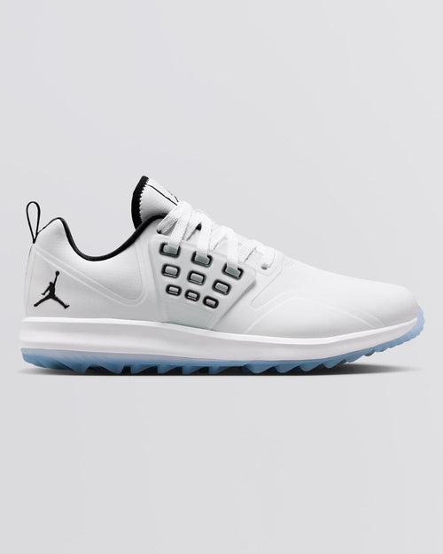 Jordan Grind Spikeless Golf Shoes White/Black/White