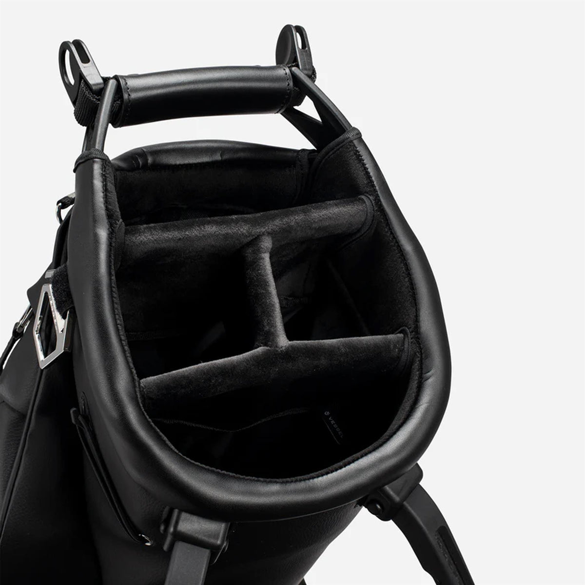 Carbon Lux Stand Bag Pebbled Black