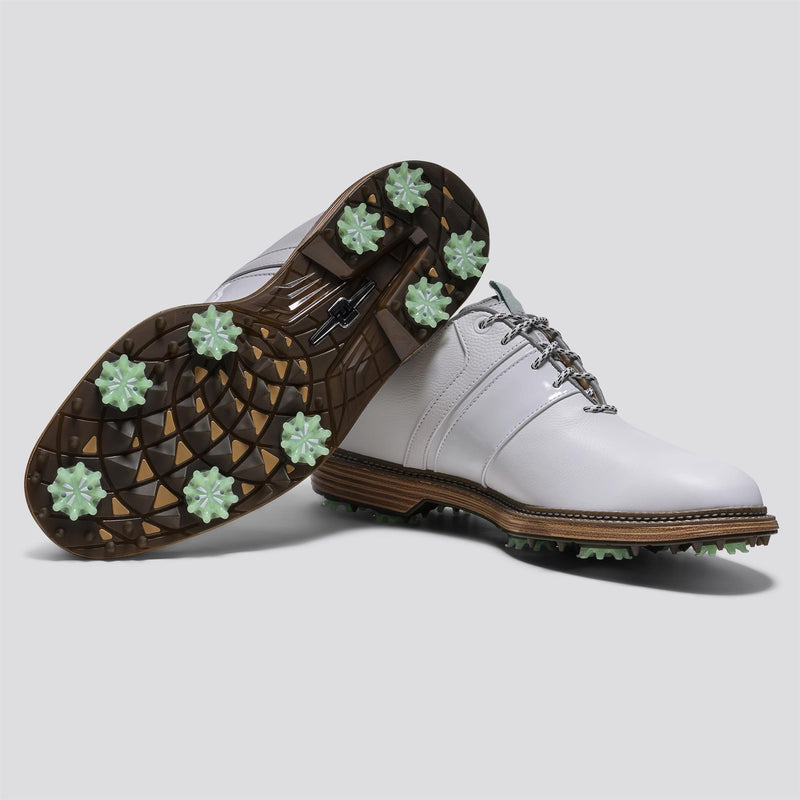 Premiere Series Packard Spiked Golf Shoes Todd Snyder White/Harbour Mist