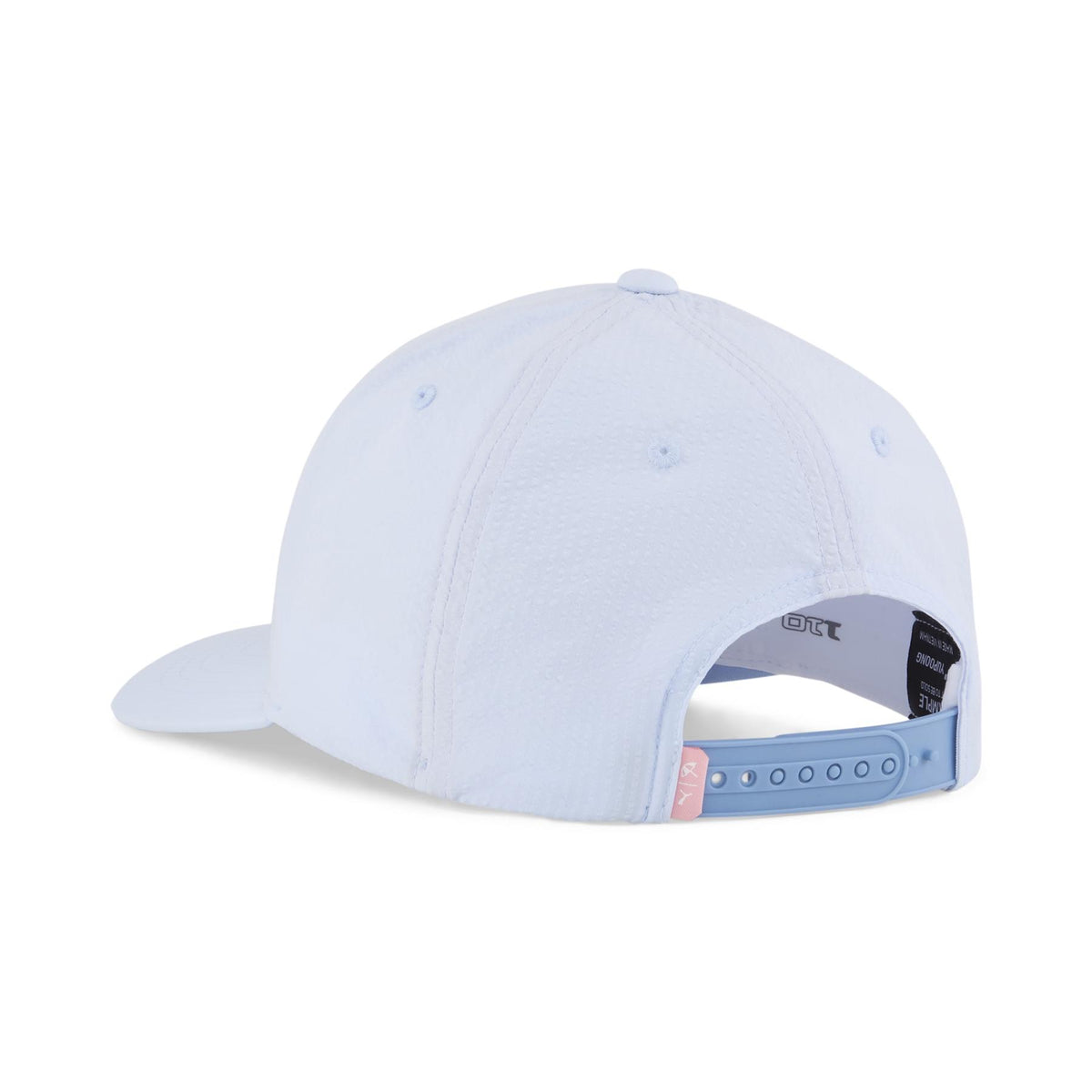 x AP Seersucker Six Panel Cap Zen Blue