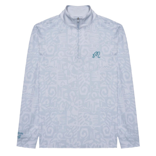 Capo Performance Quarter Zip Silver