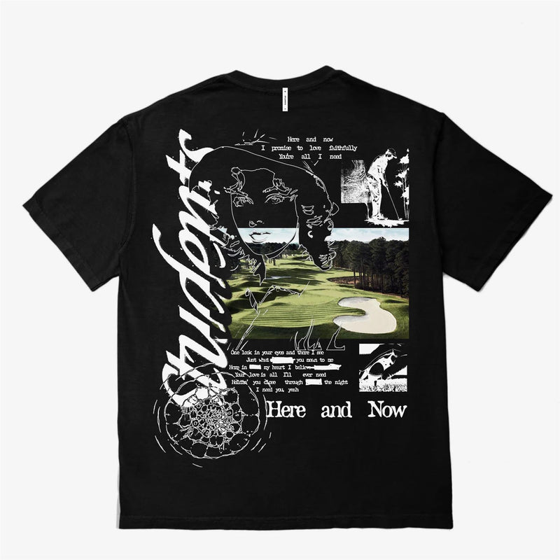 Here and Now T-Shirt Black