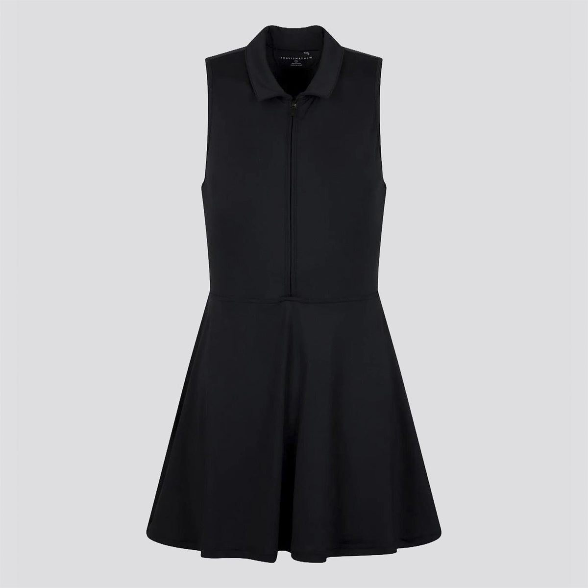 Womens Moveknit Sleeveless Zip Dress 2.0 Black