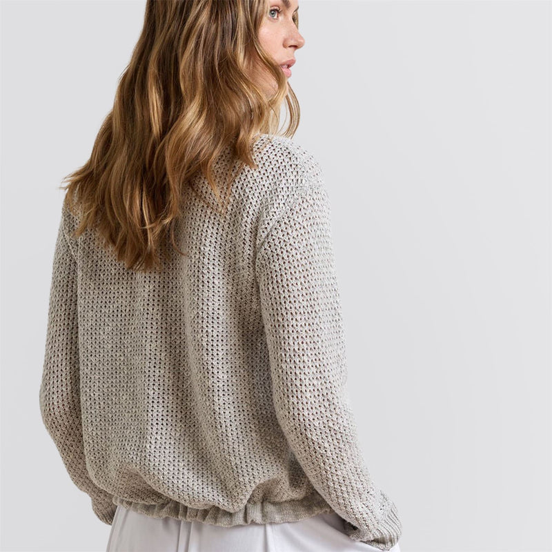 Womens Emory Full Zip Cardigan Sweater