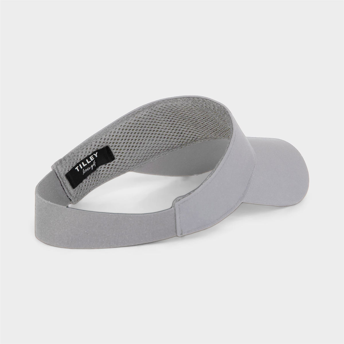 Womens Tilley Golf Visor Lunar Gray