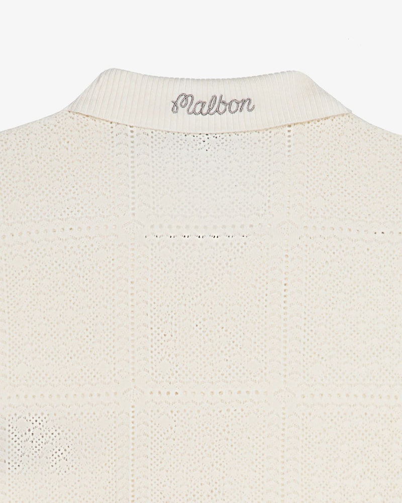 Resort Crochet Cardigan Whisper White