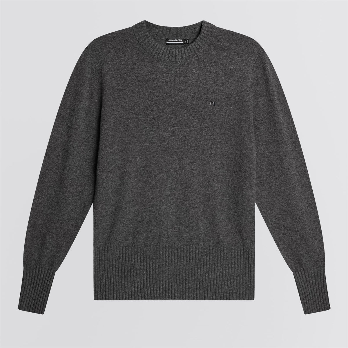 Womens Mina Knitted Sweater Dark Gray Melange