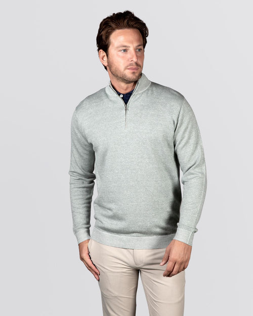 Barlow Quarter-Zip Sweater Willow