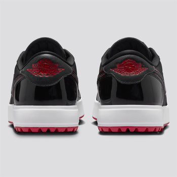 ブラック/レッド ゴルフシューズ Jordan Nike 'Shadow Red Charcoal-True Black/Dark Golf 9 Jordan Air シューズ(男性用)