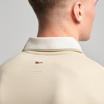 Walker Golf Things Members Polo Beige | TRENDYGOLF USA