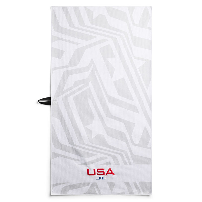 JL Micro Fiber Cloth Towel US Golf White