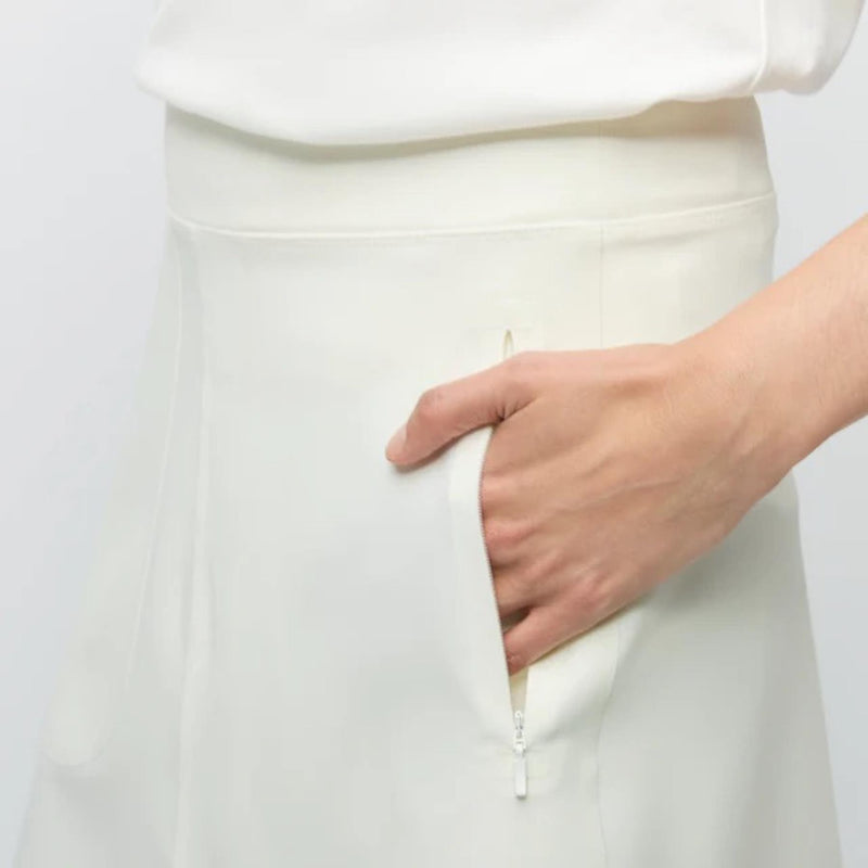 Womens Welding Skirt White