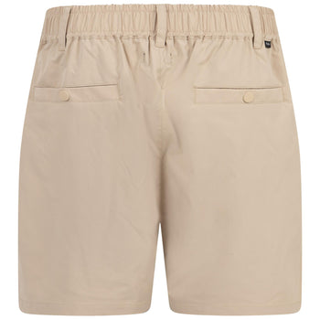 Malbon Golf Mesh Basket Pocket Shorts Sesame | TRENDYGOLFUSA.COM