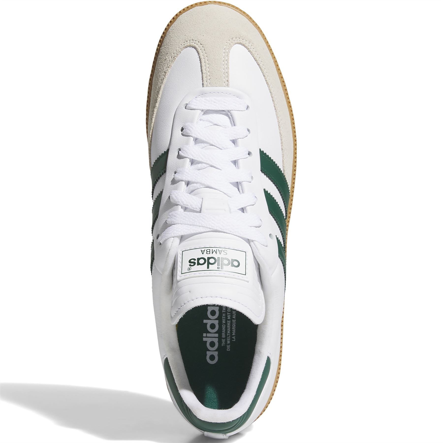 adidas Golf Originals Samba Spikeless Golf Shoes White/Green
