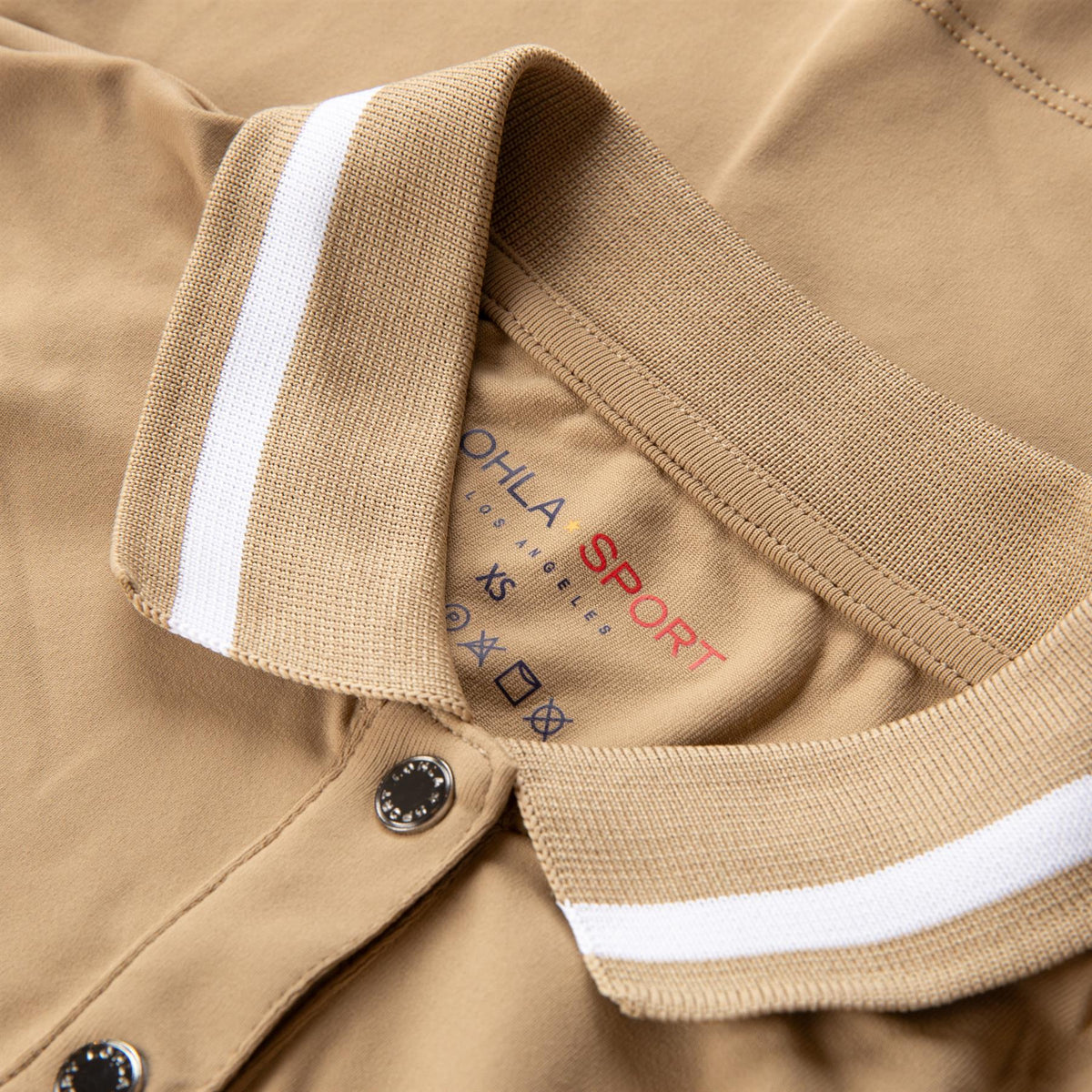 Womens The Mia Polo Khaki