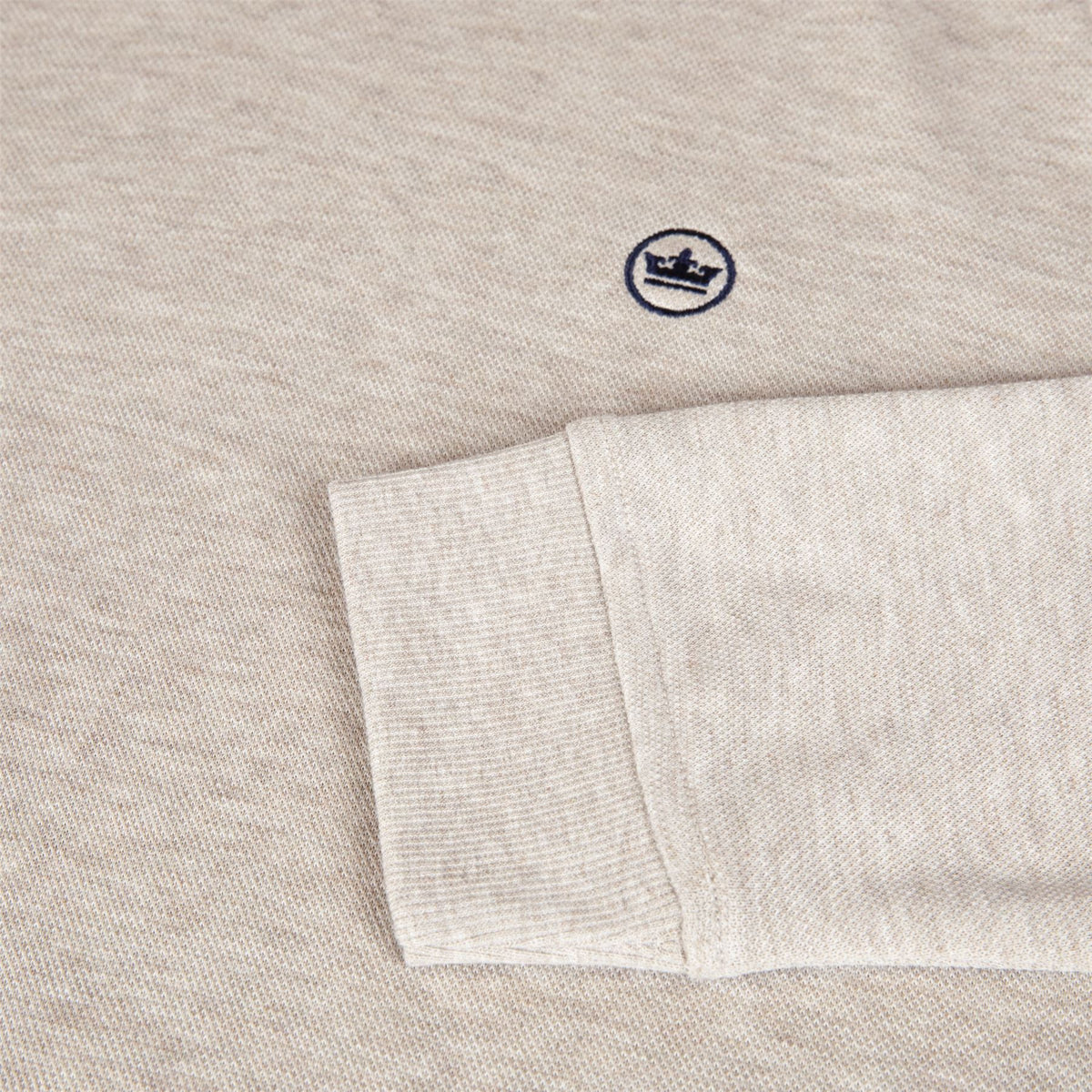Crown Comfort Knit Hoodie Stone