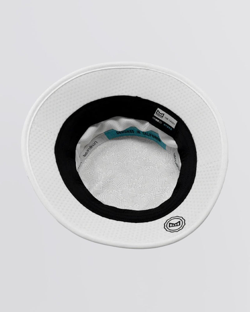 Hydro Caddy Bucket Hat White
