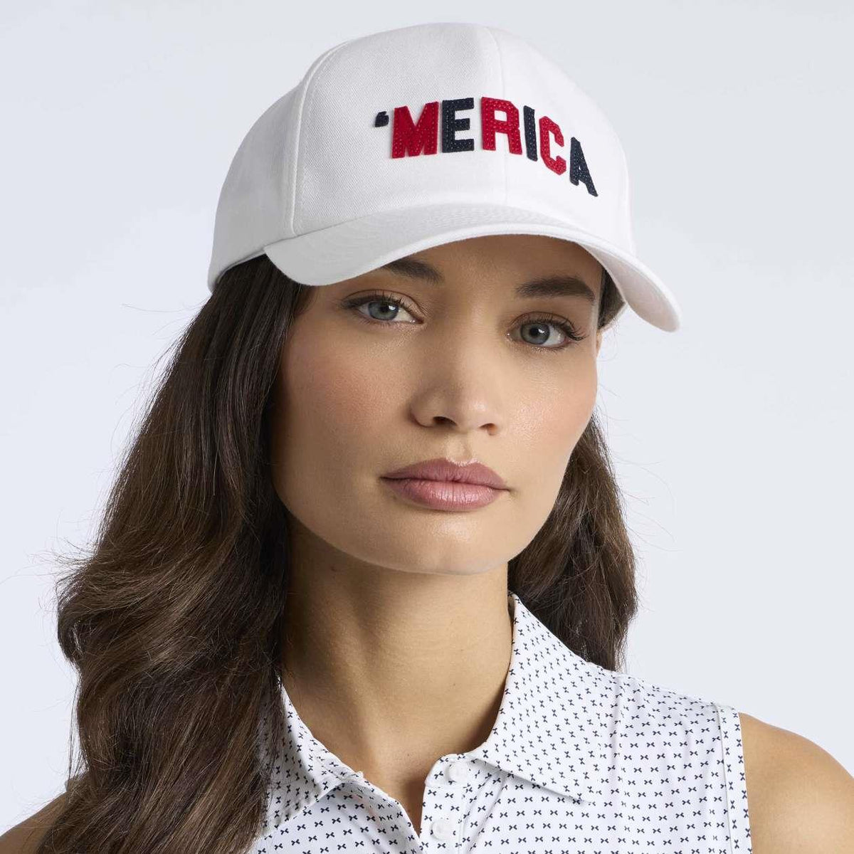 Stars & Stripes Relaxed Fit Hat Snow