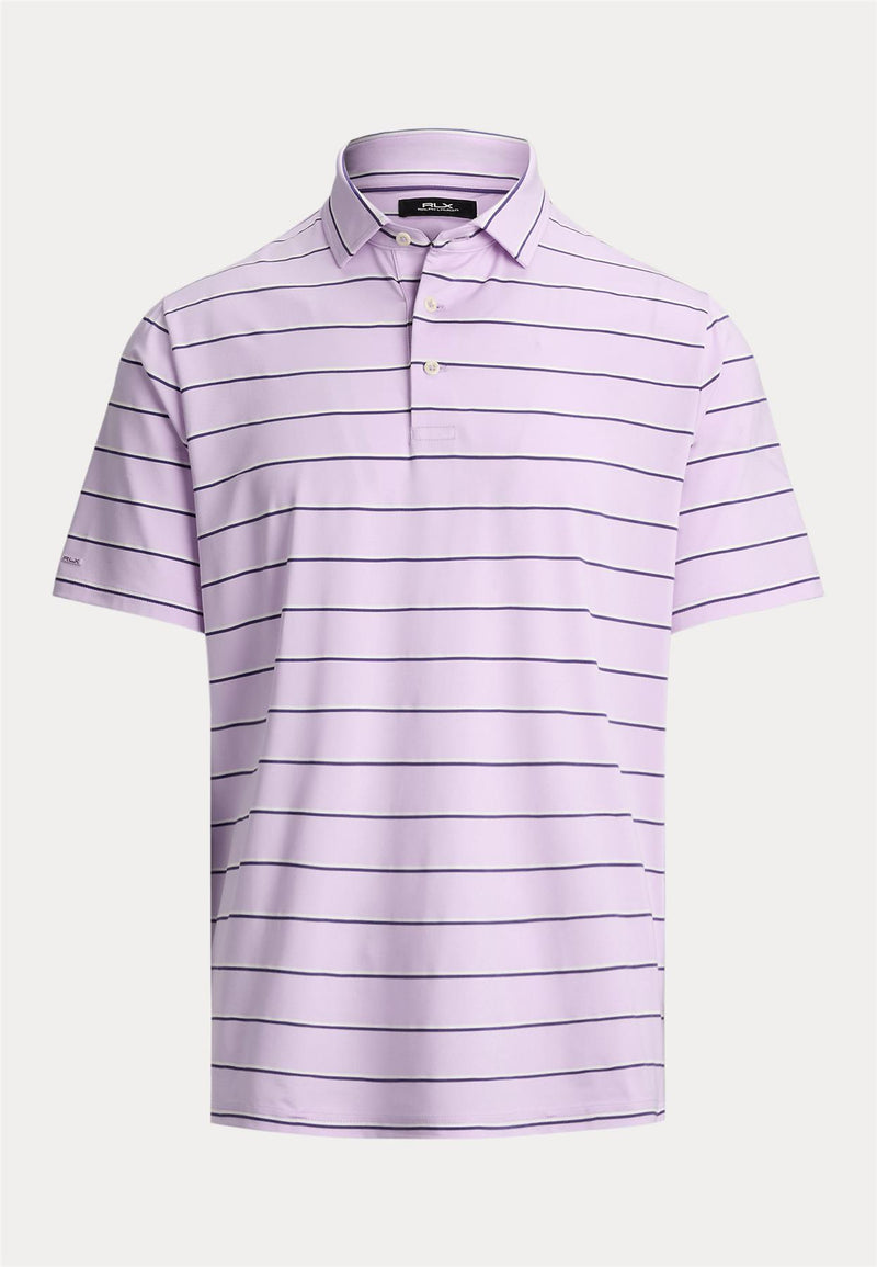 RLX Yarn Dyed Lightweight Airflow Polo Lovely Lilac Multi