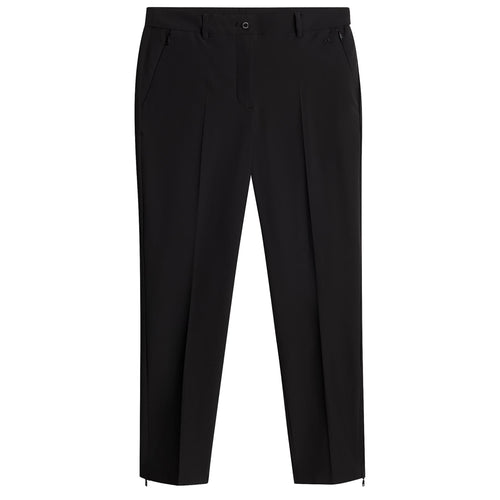 Womens Pia Micro High Stretch Pants Black - SS25