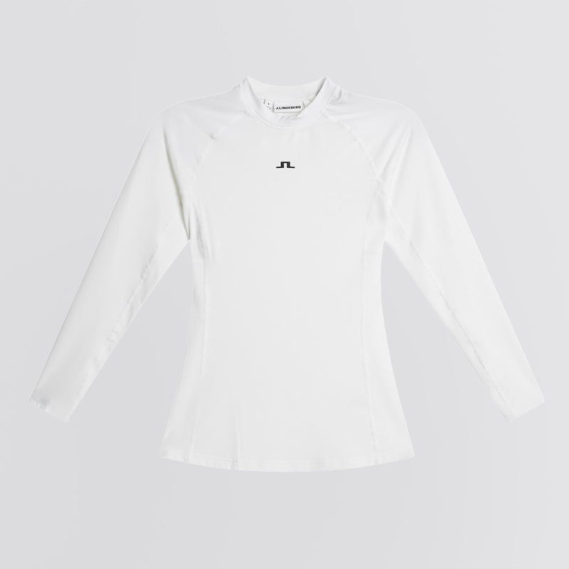 Womens Isa LS Top White