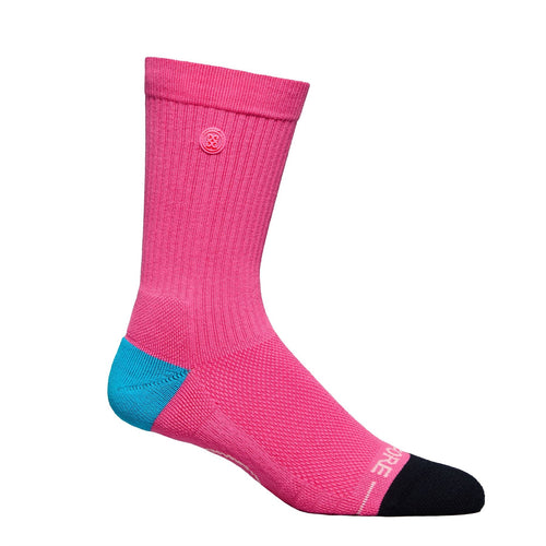 Womens Pray For Birdies Crew Socks Knockout Pink - SS25