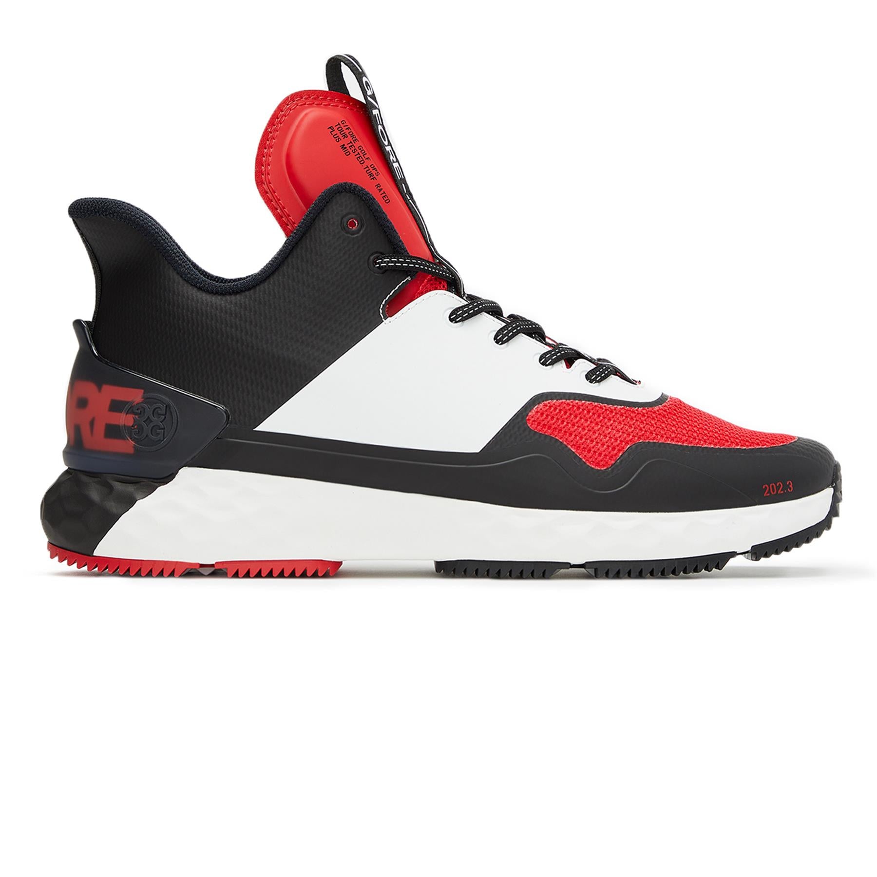 シューズ(男性用) G/FORE MG4+ MID TOP GOLF SHOE US9 MG4+ TPU Mid-Top Men's Golf Shoe | PGA TOUR Superstore