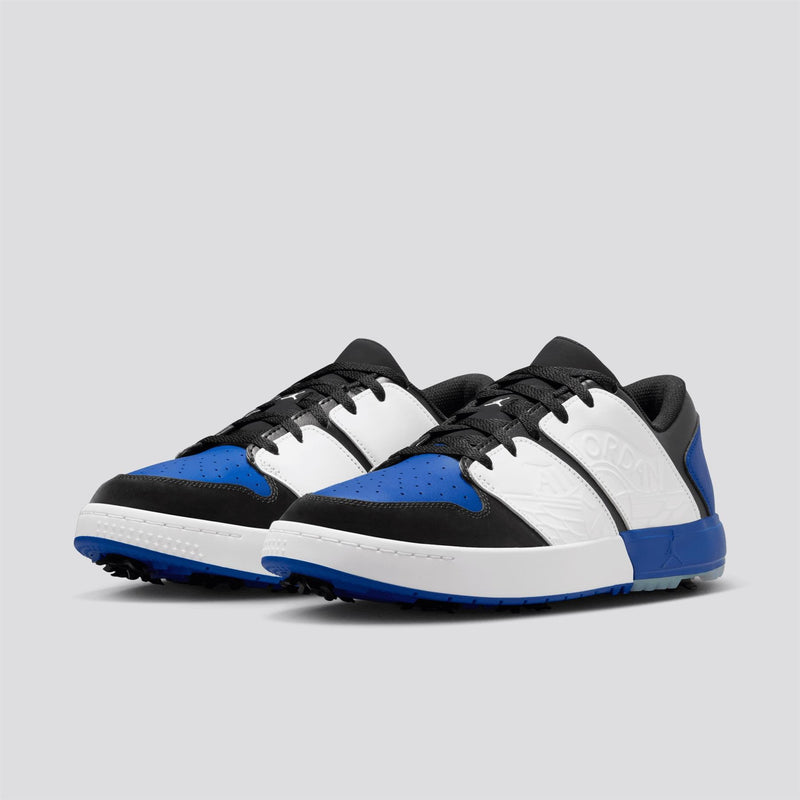 Jordan NU Retro 1 Golf Shoes Black/Sport Royal/White