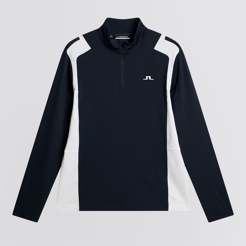 Lukas Quarter Zip Mid Layer JL Navy