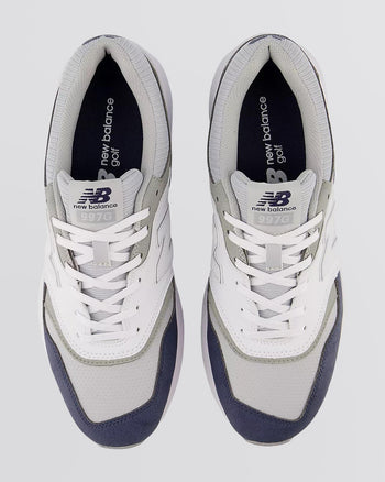 New Balance 997 Spiked Golf Shoes Navy/White | TRENDYGOLF USA