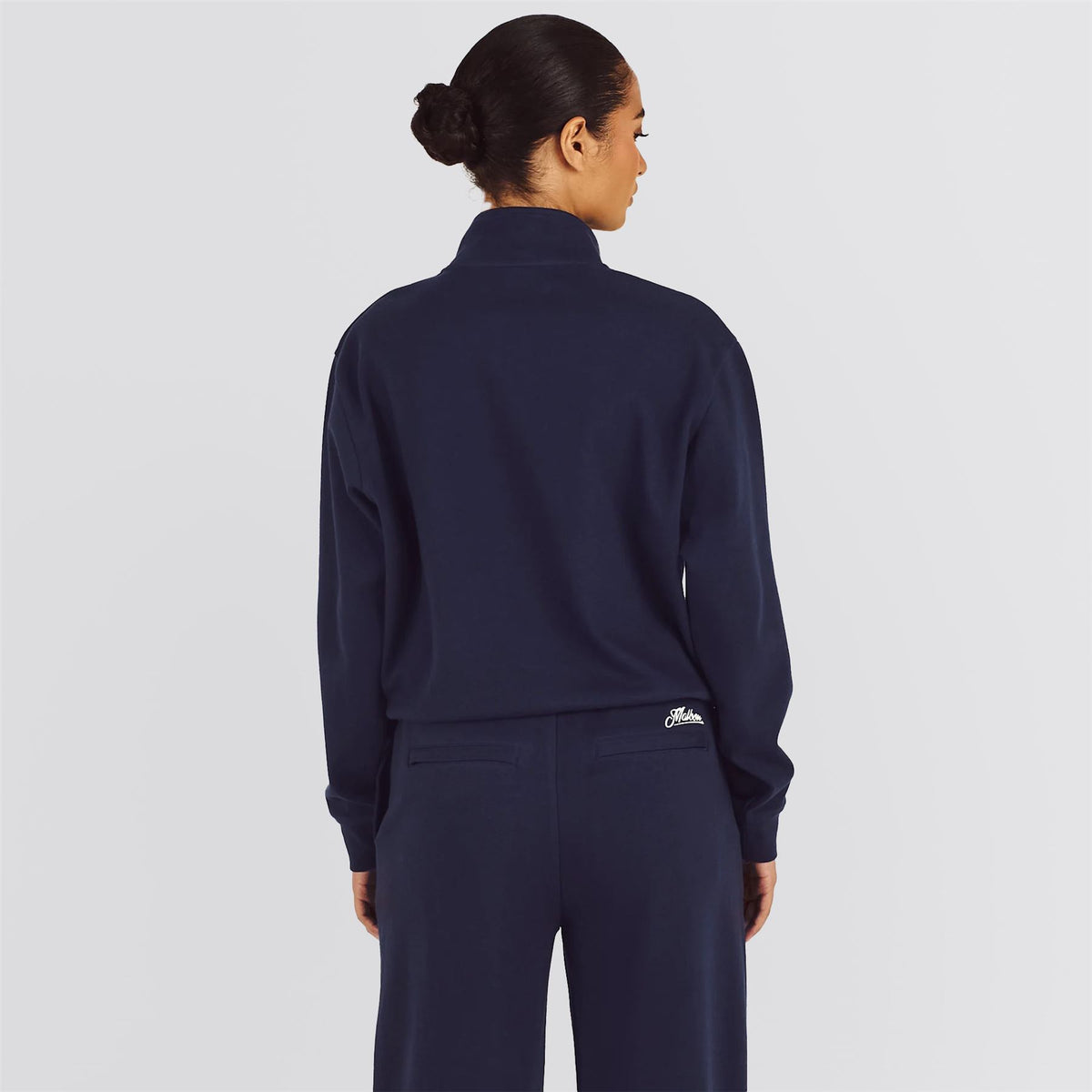 Womens Cleo Half Zip Sweatshirt Navy