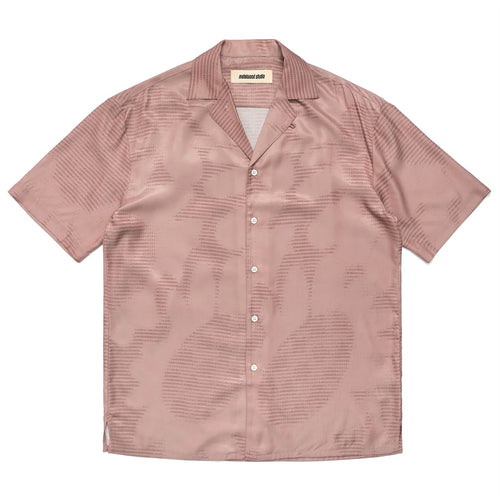 Hacker Open Collar Shirt Mauve - SS23